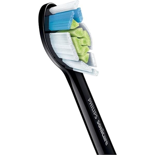4 erstatningsbørstehoder for Philips Sonicare W2 Black