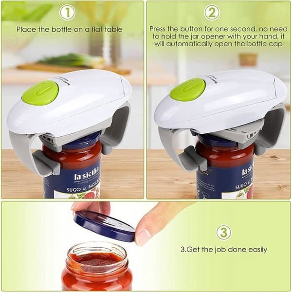 Elektrisk glasåbner - en solid og robust køkkengadget til forseglede glas