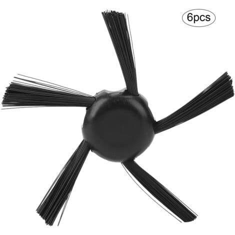Erstatningssidebørster (6 stk) for Neato Botvac D-serien D7 D5 D3 D80 feiemaskin