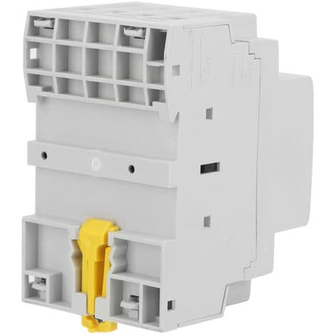 Husholdnings AC-kontaktor 4P 32A, DIN-skinnemontering 2NO 2NC (AC)