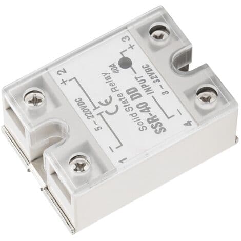 SSR-40 DD 40A 5-220VDC Solid State Relæ til industrielle automatiseringsprocesser