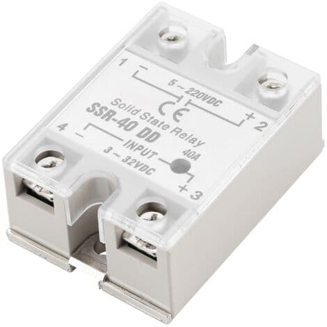 SSR-40 DD 40A 5-220VDC Solid State-relé for industrielle automatiseringsprosesser