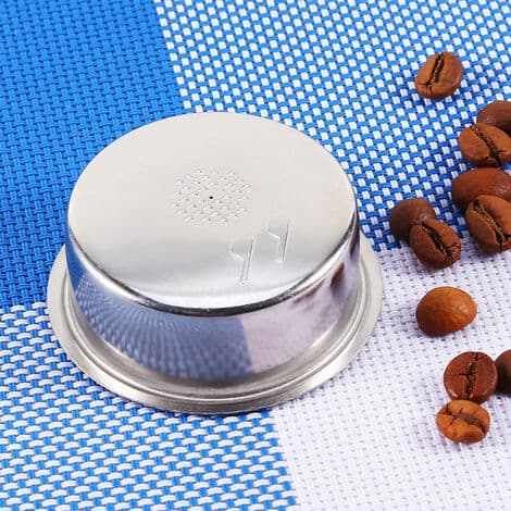 2-kopps trykksatt kaffefilter i rustfritt stål