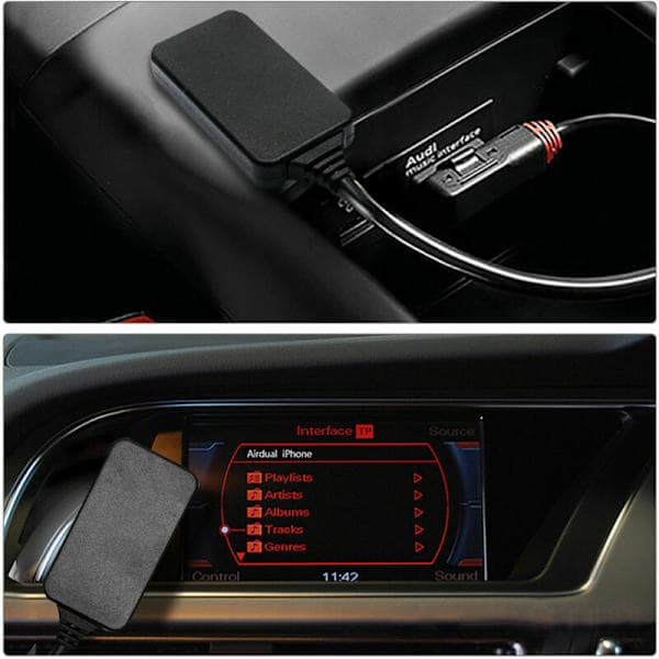 For Audi VW MMI Musikkstrømming Bluetooth iPod Media Interface A