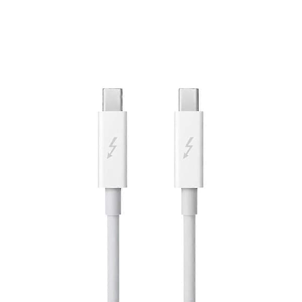 Äkta Thunderbolt 2-kabel 20 Gbps hane till hane för Apple Macbook Pro Air mini Imac