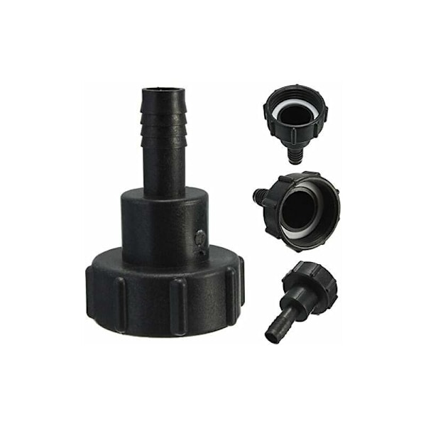 1000L IBC Vatten Slangadapter 12mm, 25mm, 38mm, 50mm