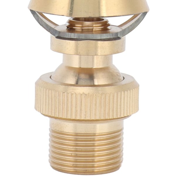 Brons Isbergstorn Cedertornsfontänmunstycke Justerbar Dammsprinkler G1/2 Hontråd G3/4 Hantråd 25mm