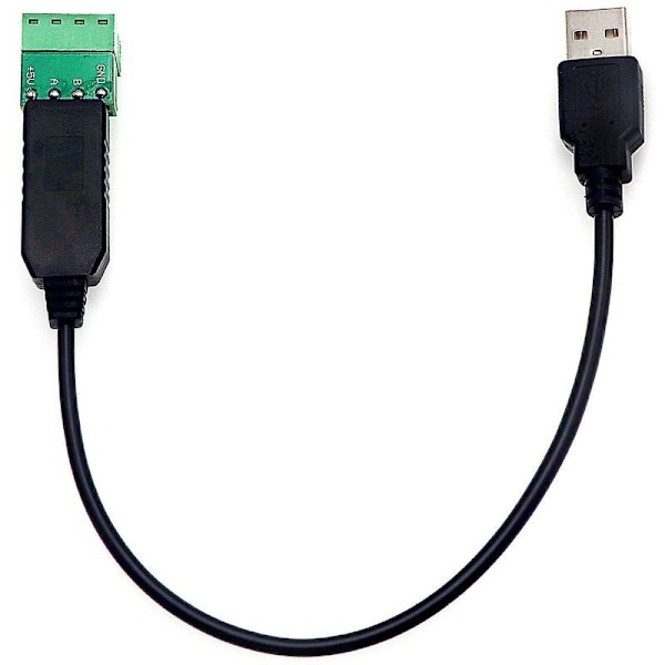 RS485 till USB-adapterförlängning 4-polig terminalblock hona RS485 485 till USB hane 1 st