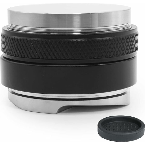 Kaffedistributör & Tamp 53mm Dubbelhuvud 2 i 1 Kaffeläggningsverktyg Espresso Distributionsverktyg och Tamp Passar 54mm Sage Portafilter Barista Expre