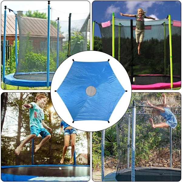 Trampolinöverdrag, Oxford Vattentätt Trampolin Tält, Vikbart Överdrag, Lekplatsöverdrag, för 2,4m