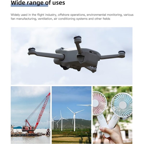 Portabel Digital LCD Anemometer med Max/Min/AVG Digital Anemometer Luftflödes Vindhastighetsmätare Termometer med Bakgrundsbelysning