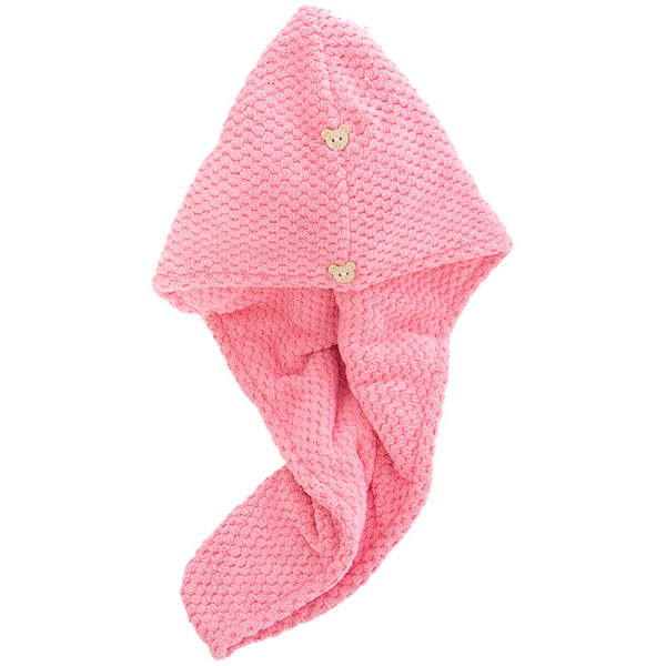 Mikrofiber Hårband Väska - Supersugen, Snabbtorkande & Mjukt Hårband - För Alla Kvinnor & Alla Hårttyper Rosa