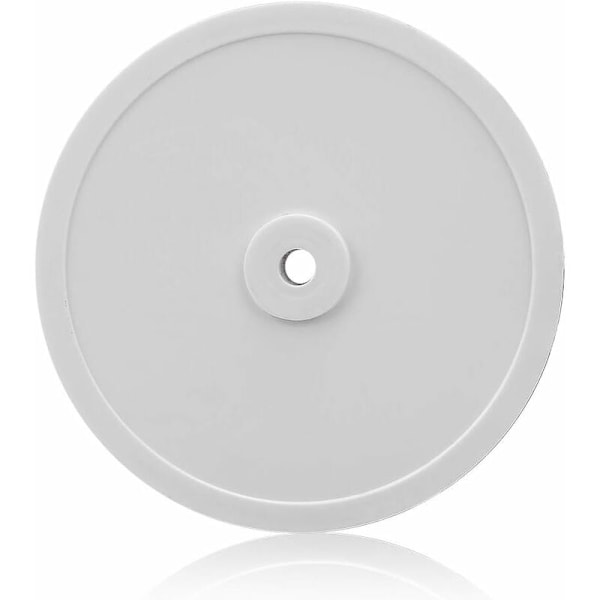 Runda röda reflexer, fasta skruvbara släpvagnsreflexer, runda signalreflexer, röda reflexer för husvagnar, släpvagnar (röda, 80 mm)