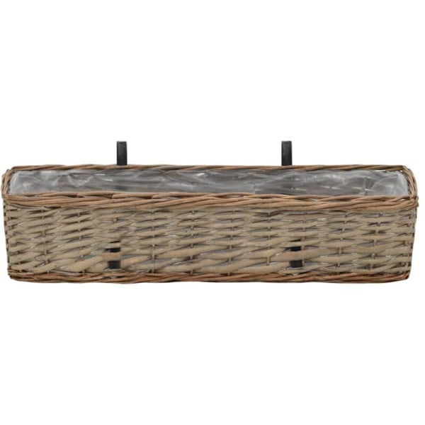 READCLY Balkongkruka 2-pack Vicker med PE-foder 60cm