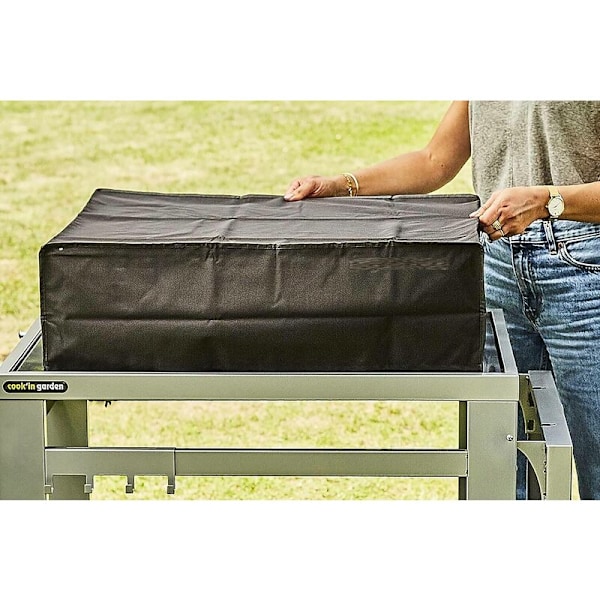 Skyddande överdrag för bordsplancha / serveringsvagn - Rektangulär - Mått: 69 cm x 59 cm x 21 cm (L x B x H)