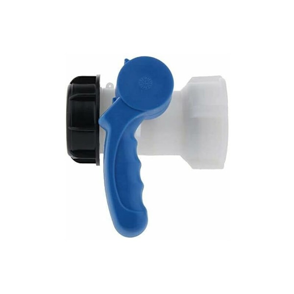 Universal adapter för IBC-vattentank, IBC-tank, IBC-tankkran, DN40 62 mm klaffkran.