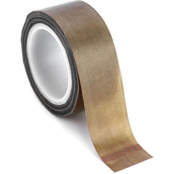 1 st PTFE-tejp med hög temperatur från Scotch Teflon, 0,18 mm tjock Teflon-tejp för vakuummaskin, 45 mm x 10 m