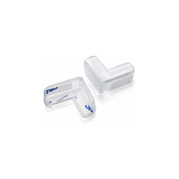 Baby Soft Hörn skydd, Säker Baby hörn skydd, transparent möbel bord hörn Bumper 6 st för barn (L - typ klar anti-kollision hörn