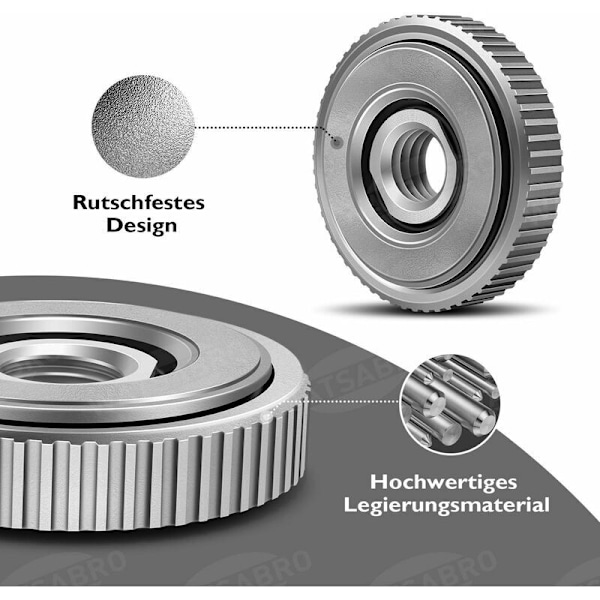 SDS Snabbspännmutter Spännverktyg för Alla M14 Trådslipverktyg från Märkena AEG, Black & Decker, Dewalt, Flex, Hitachi, Metabo, Makita St