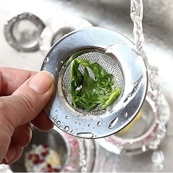 2 stycken Köksho Strainer, Rostfritt Stål Köksho Strainer, Köksho Strainer