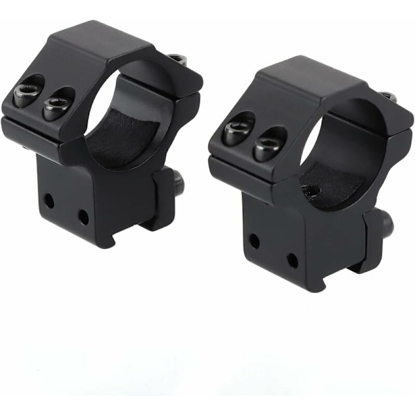 Lågprofil Kikarsiktesringar - 25,4 mm Adaptermonteringsringar med 11 mm Dovetail-skena
