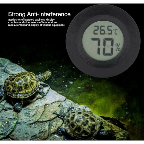 3 st LCD Digital Vattentermometer för Akvarium Fisktank Vivarium Reptil Terrarium (Gul)