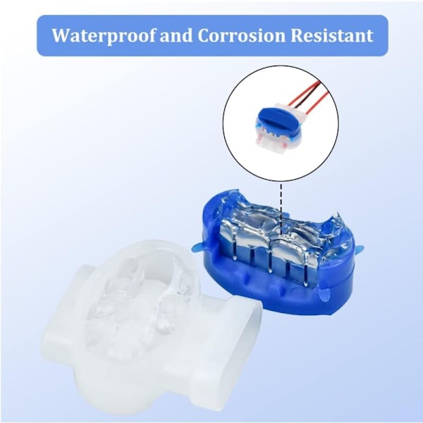 Kabelkontakter, Hartsfyllda Kabelkontakter, Kabelkontaktset, 10 Kabelkontakter för Automatisk Gräsmatta Robot
