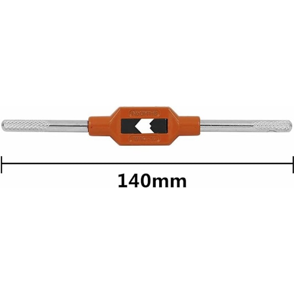 Tap- och Diesats Mini Handskruv Die Metric DIY Verktyg Borrtappning Trådning Kit M1.1 M1.2 M1.4 M1.6 M1.8 M2 M2.5 Justerbar med Tapnyckel M1-8, Pl