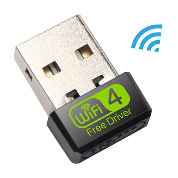 150 Mbps Mini USB Wi-Fi-adapter för PC ethernet-dongel 2.4Ghz Nätverkskort Wi-Fi-antenn/mottagare