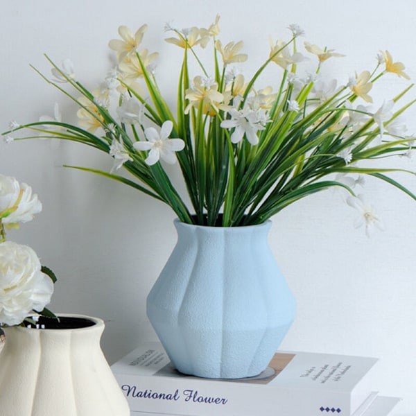 Keramisk Blomvas, för Heminredning, Eldstad, Sovrum, Kök, Vardagsrum, Mittstycken, Kontorsbord Stil 3