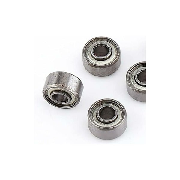 10 st 693ZZ Mini Kullager Stål Flänslager Dubbelskärmade Lager Kit 384mm