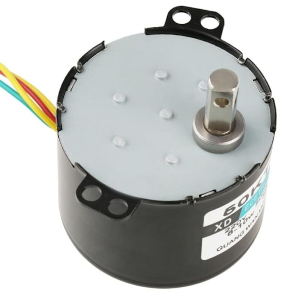 50KTYZ AC 220V 6-10W Permanentmagnet Synkronmotor CW/CCW Lågvarv Hög Vridmoment Elmotor (10rpm)