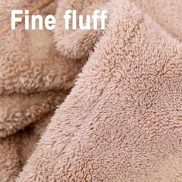 2-pack Mikrofiber Hårhandduk för Långt Hår Magic Instant Dry Hårhandduk Wrap Snabbtorkande Grön + Brun