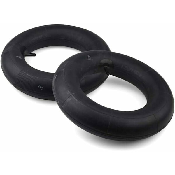 2-pack 4.80/4.00-8\" Innertube med rak ventil, för skottkärra, barnvagn, handtruck, gräsklippare, snöslunga, generator och mer