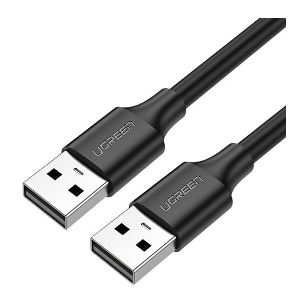 USB 2.0-kabel hane 0,5 m svart