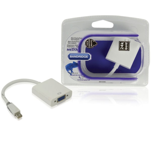 Bandridge Bbm37850w02 Mini Displayport Adapterkabel 0,2 m