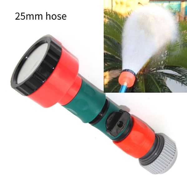 Blomsterhave sprinkler, drivhusplanter bruser græsplæne