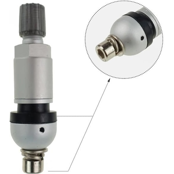 Ventil til udskiftning af dæktrykssensor Beru VDO TPMS-07 reparation