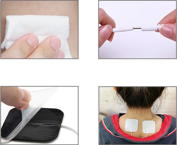10 st elektrodpåsar för massage