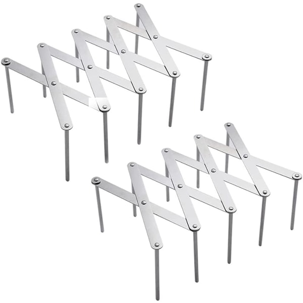 2 stk Loks Stativ Skjelett Stativ Pot Holder Laget av Rustfritt Stål