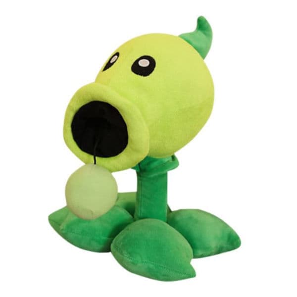 Plants vs. Zombies Ærtekanon Blødt Legetøj - 35 cm Plys, Udstoppede Dyr til Børns Rollespil