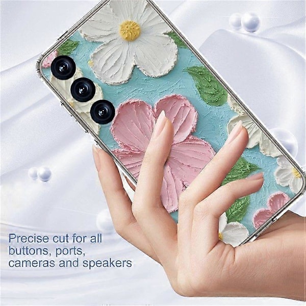 Skal för Samsung Galaxy S25+(Plus) Mobilskal IMD Mönstertryck PC TPU