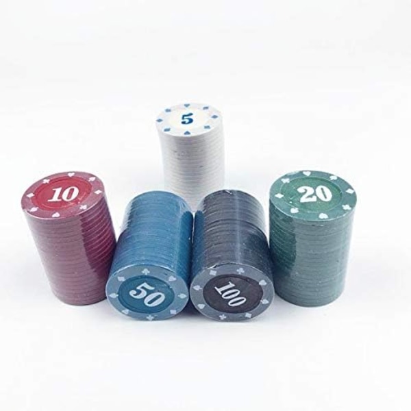 Pelimerkit, Bingo-merkit, Laskupelimerkit 100 kpl
