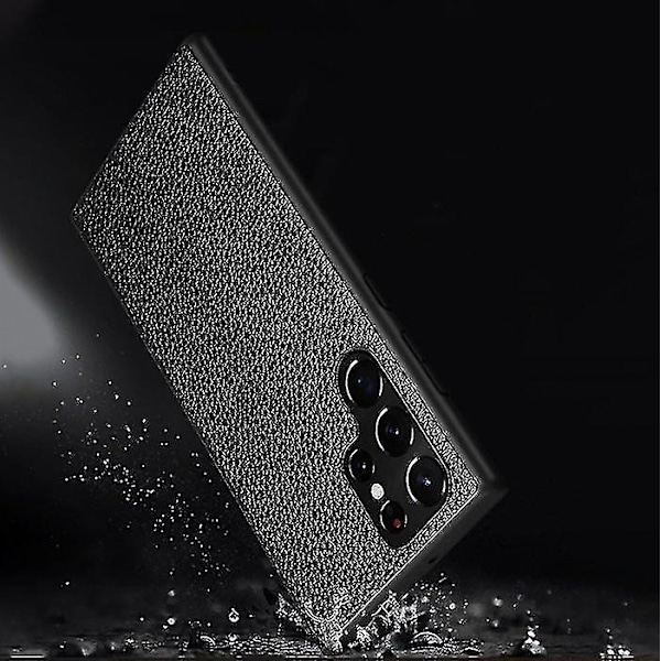 Læder Telefon Cover Til Samsung Galaxy S21 Ultra