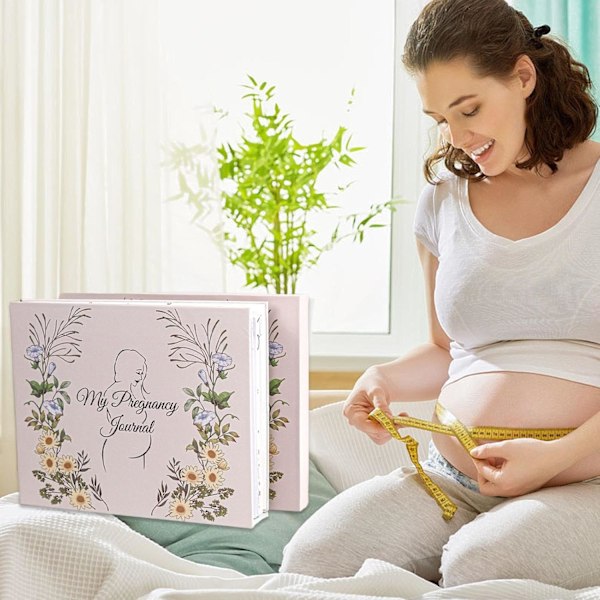 Gästbok för Baby Shower - Graviddagböcker för Moderskap