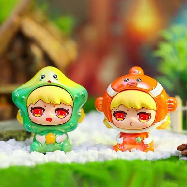 stk Blind Box Figurer - Mini Dukkeleker for Gutter, Jenter, Barn, Voksne, Samleobjekter for Barn