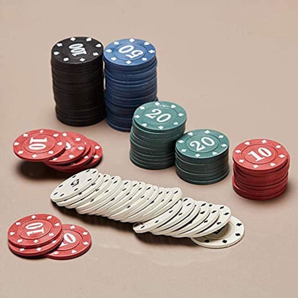 Pelimerkit, Bingo-merkit, Laskupelimerkit 100 kpl