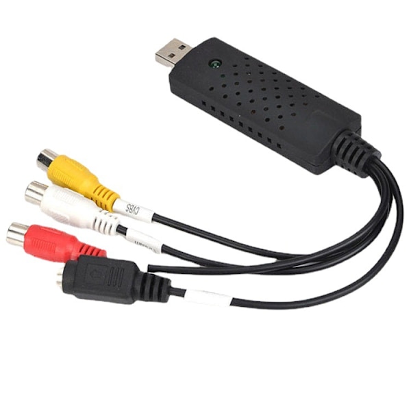 VHS VCR till Digital Omvandlare USB 2.0 Videoupptagningskort