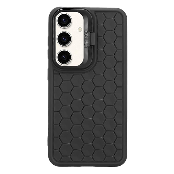 Samsung Galaxy S24 5G Hunajakenno Säteilevä Linssipidike TPU Puhelinkotelo
