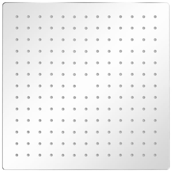 Regnbruserhoved Rustfrit Stål 30x30 cm Firkantet